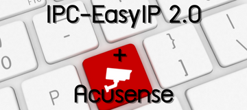IPC-EasyIP 2.0 + Acusense